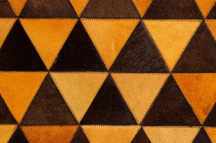 8' x 10' Cowhide - Patchwork Rug