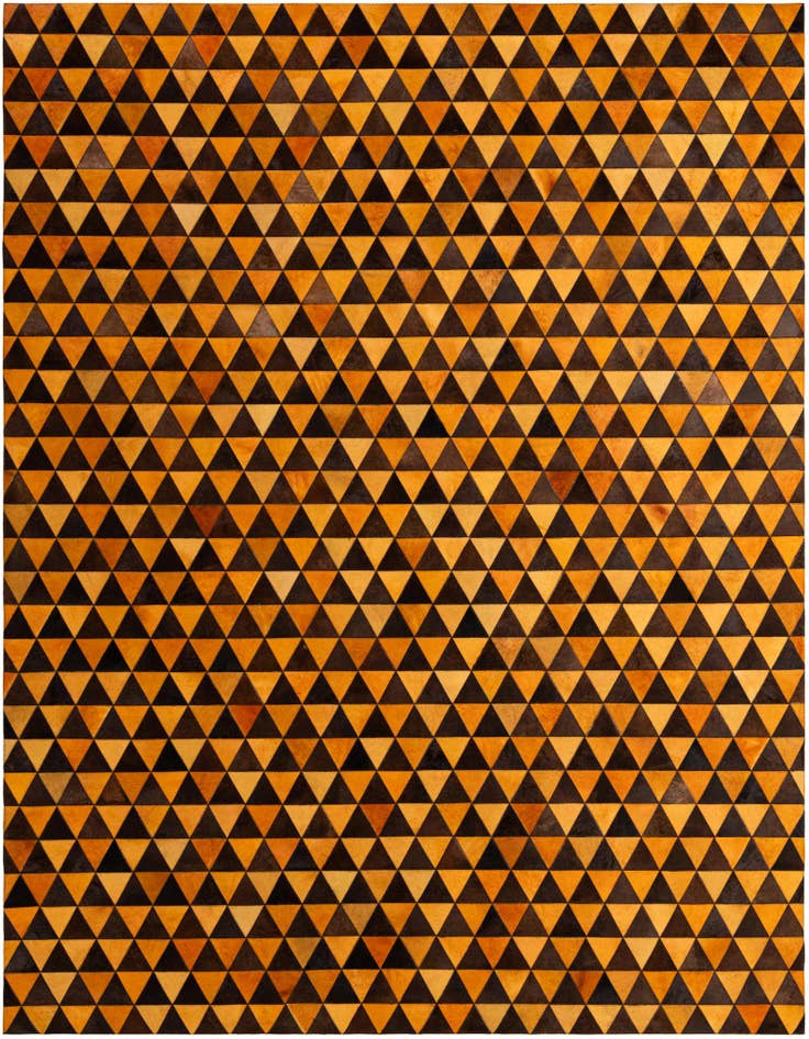 Detail image of 8' x 10' Cowhide - Patchwork Rug