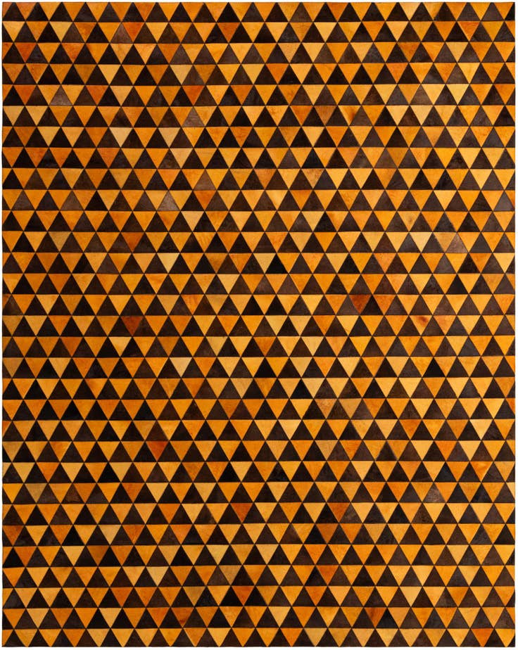 Detail image of 8' x 10' Cowhide - Patchwork Rug