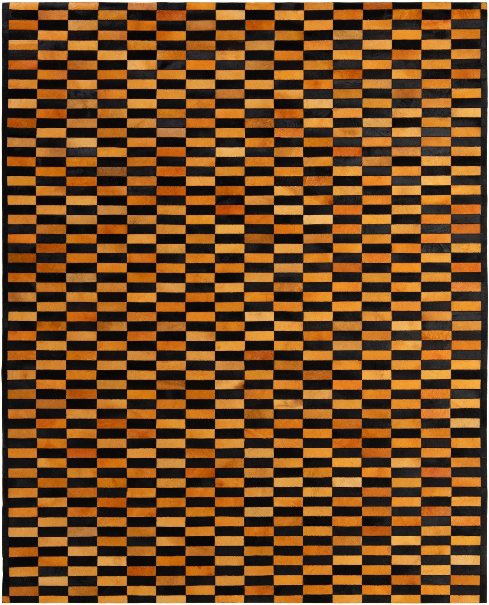 8' 2 x 10' Cowhide - Patchwork Rug