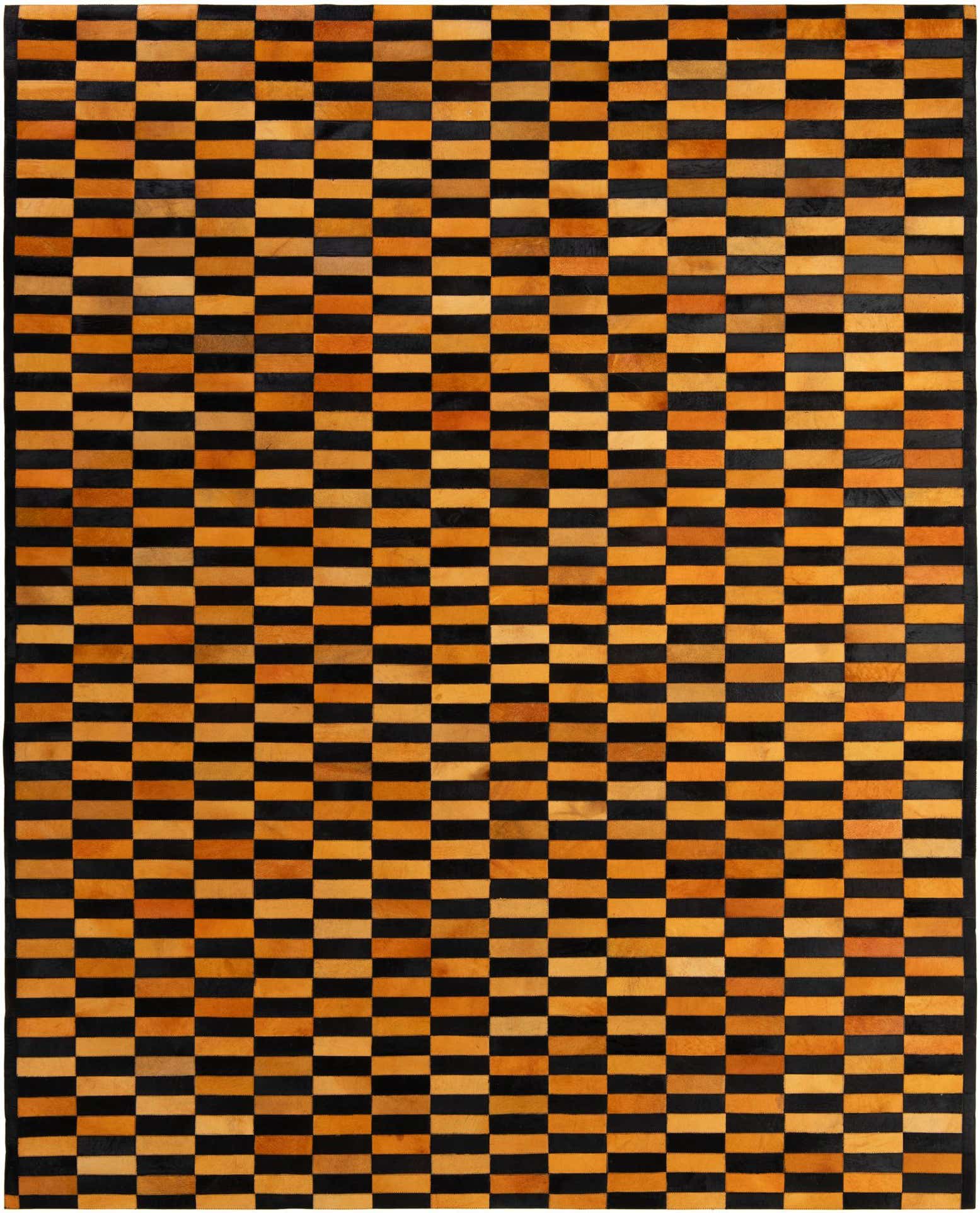8' 2 x 10' Cowhide - Patchwork Rug