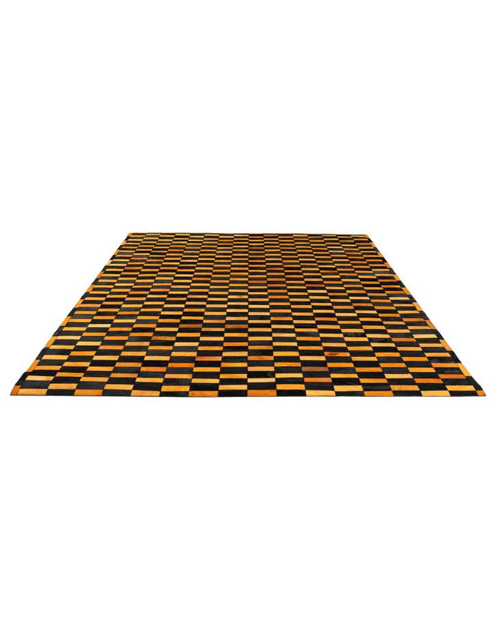 8' 3 x 9' 11 Cowhide - Patchwork Rug