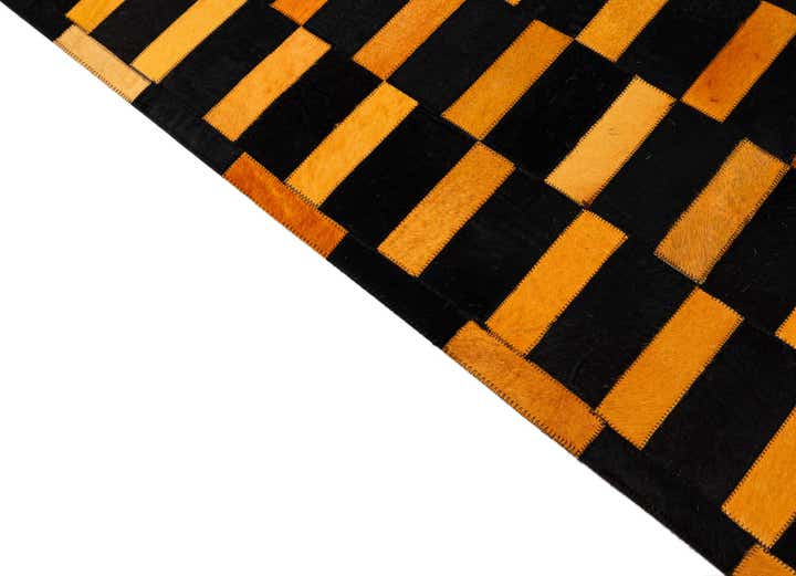 8' 3 x 9' 11 Cowhide - Patchwork Rug