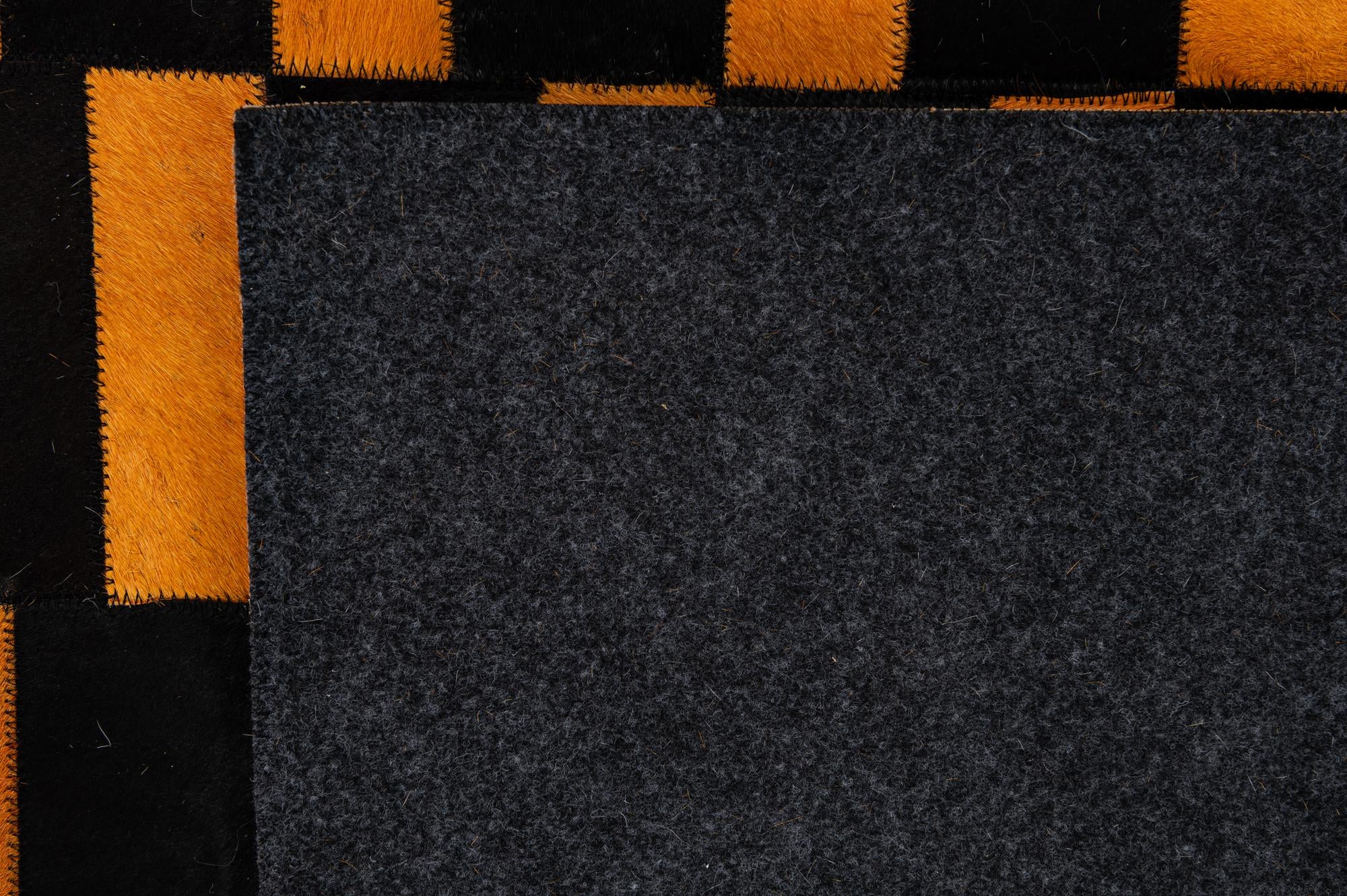 8' 3 x 9' 11 Cowhide - Patchwork Rug