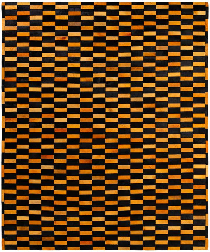 8' 3 x 9' 11 Cowhide - Patchwork Rug