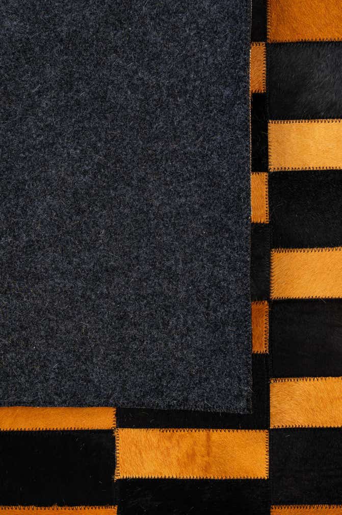 8' 3 x 10' Cowhide - Patchwork Rug