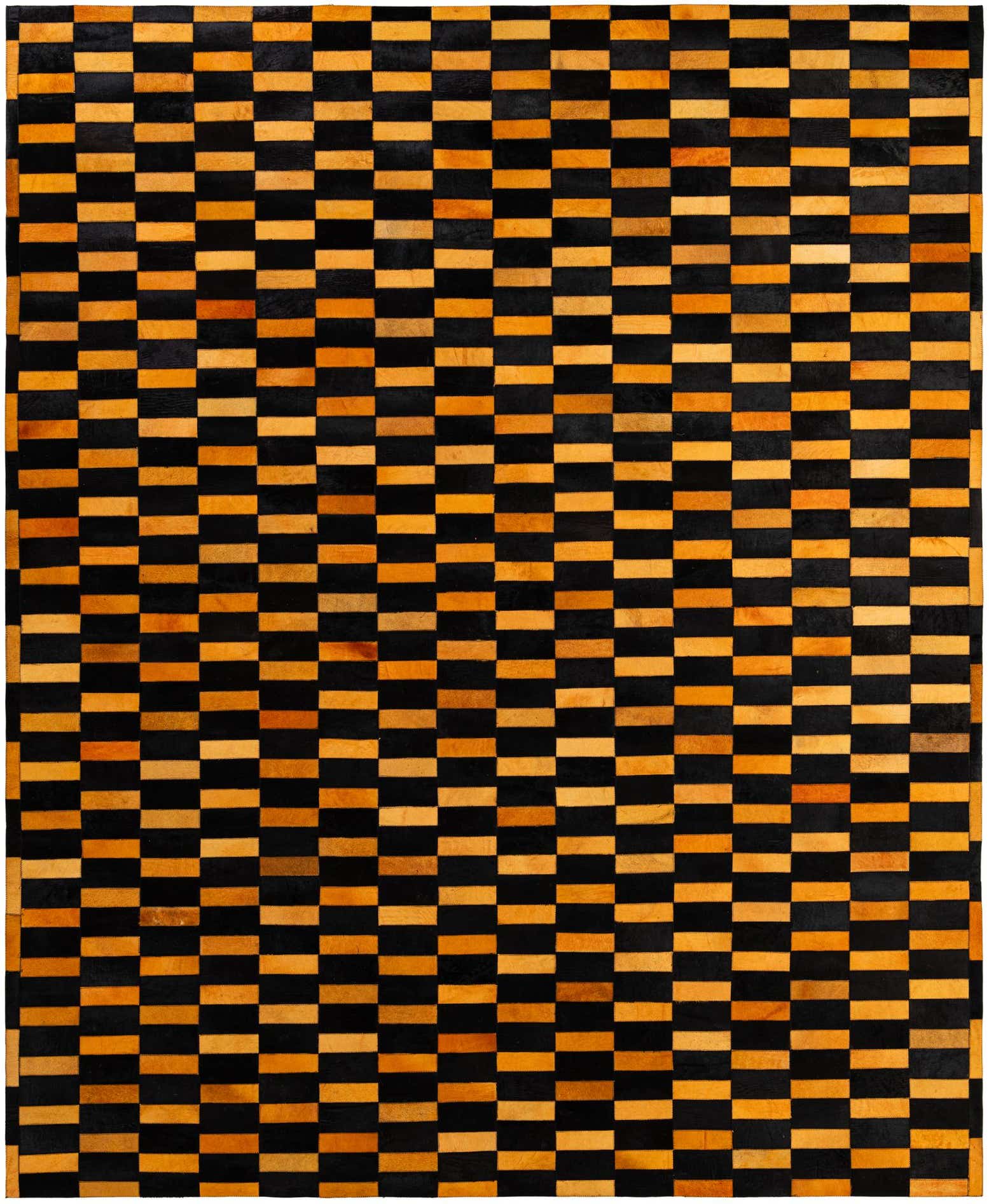 8' 3 x 10' Cowhide - Patchwork Rug