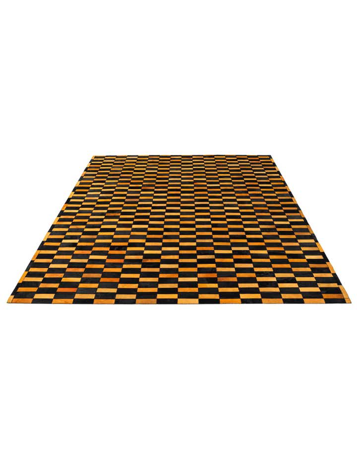 8' 3 x 9' 11 Cowhide - Patchwork Rug