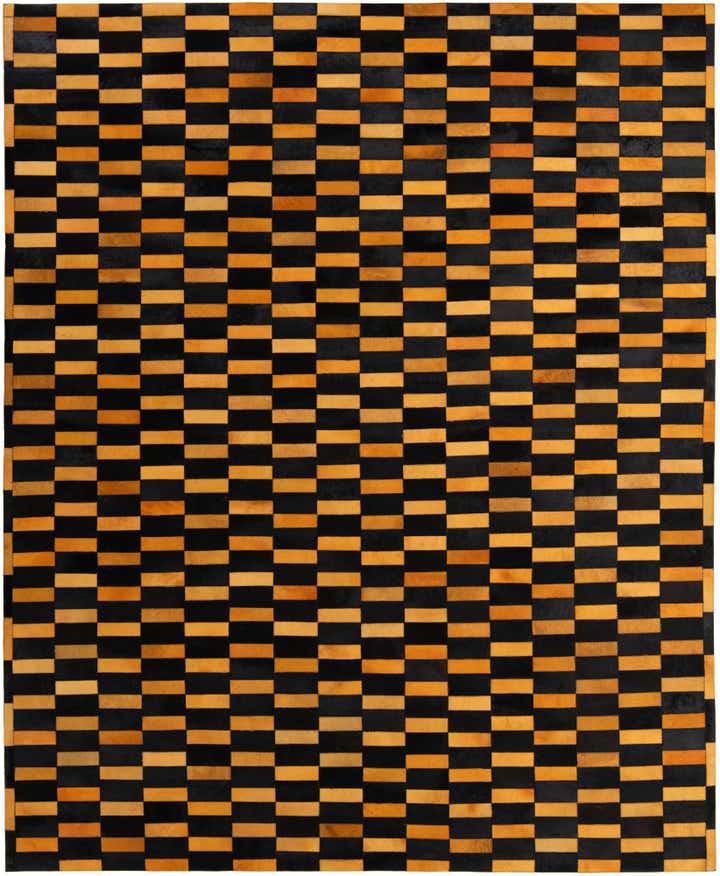 8' 3 x 9' 11 Cowhide - Patchwork Rug