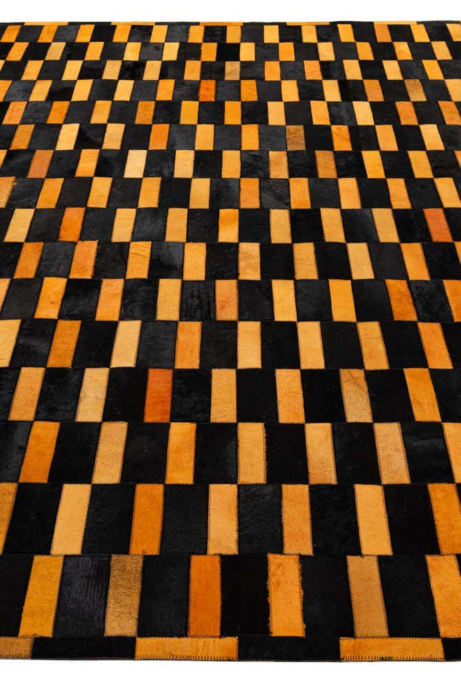 8' 3 x 10' Cowhide - Patchwork Rug