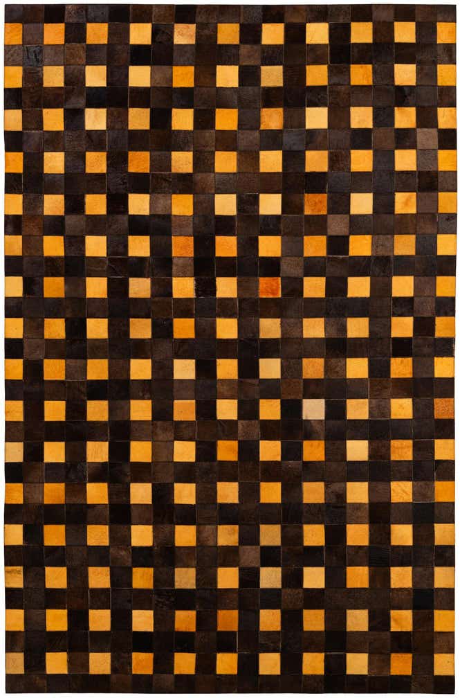 5' 2 x 7' 11 Cowhide - Patchwork Rug