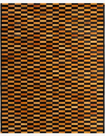 8' 2 x 10' Cowhide - Patchwork Rug