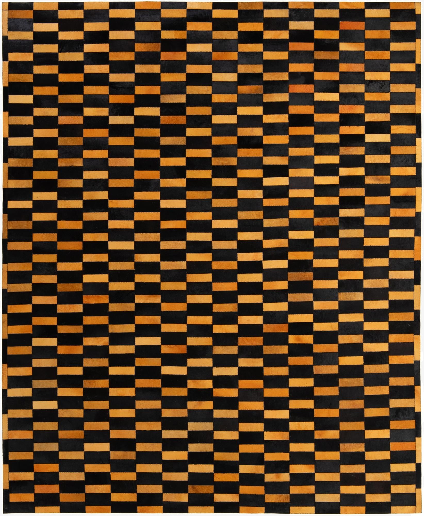 8' 3 x 9' 11 Cowhide - Patchwork Rug