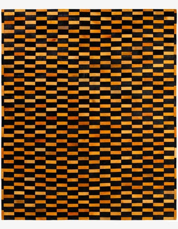 8' 3 x 9' 11 Cowhide - Patchwork Rug