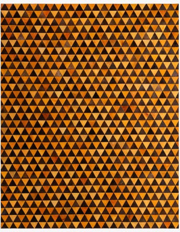 8' x 10' Cowhide - Patchwork Rug