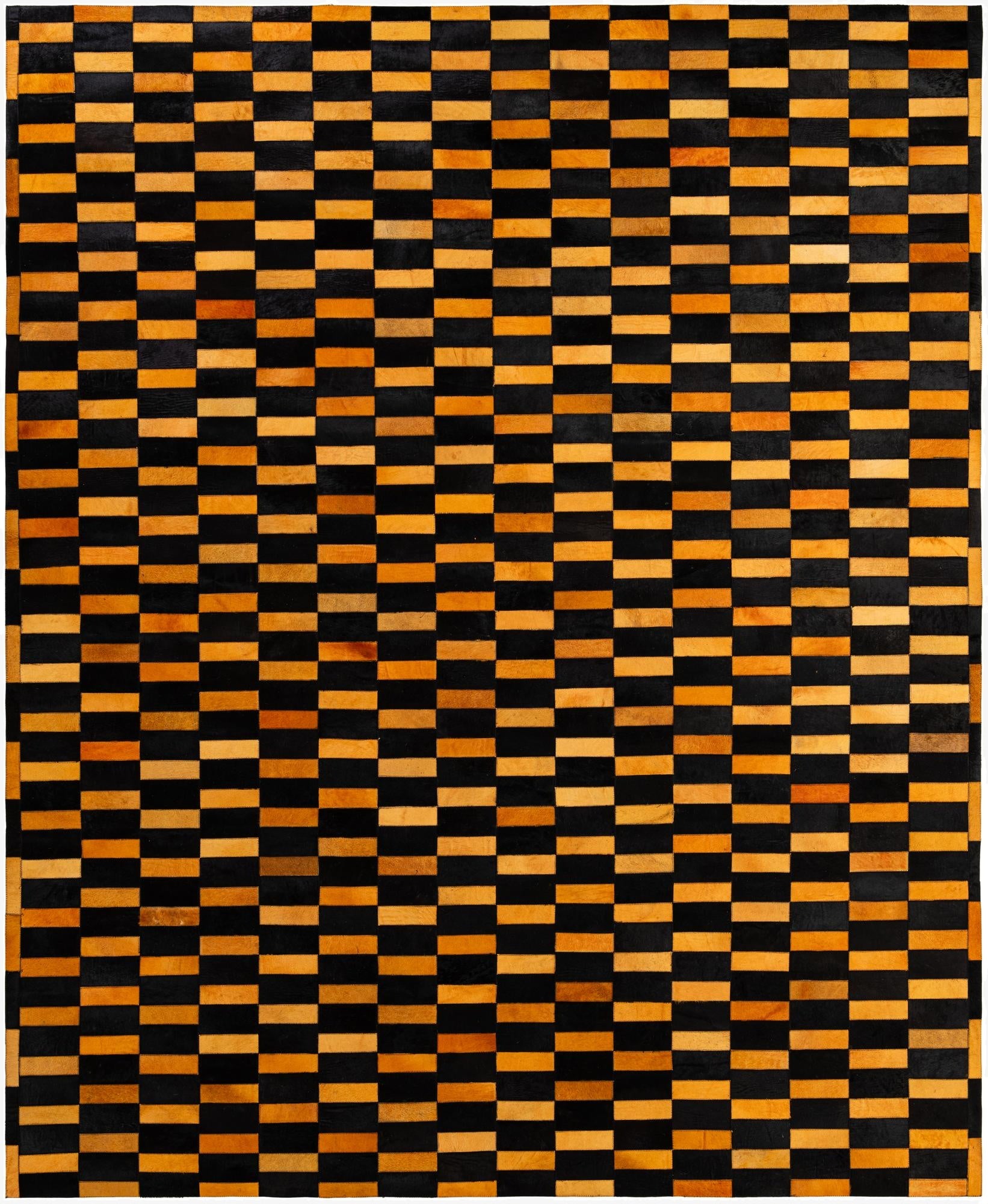 8' 3 x 10' Cowhide - Patchwork Rug