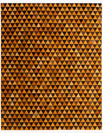 7' 11 x 9' 11 Cowhide - Patchwork Rug