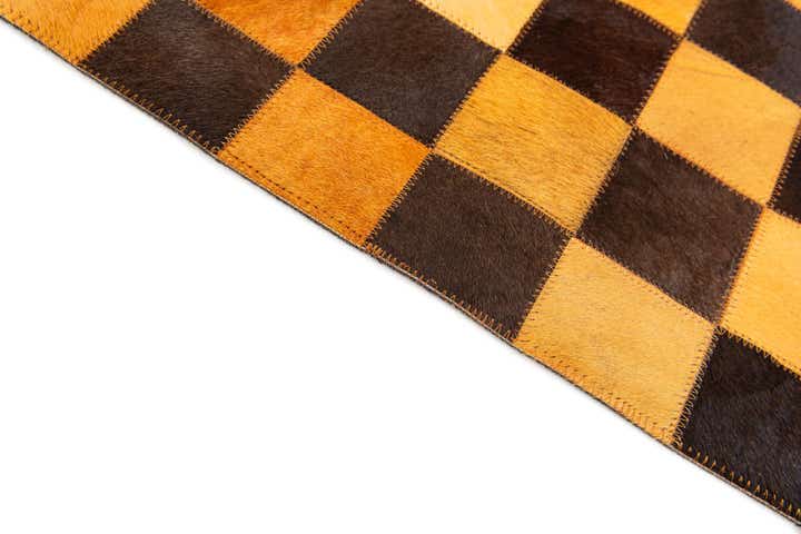5' 2 x 8' Cowhide Stocks Rug