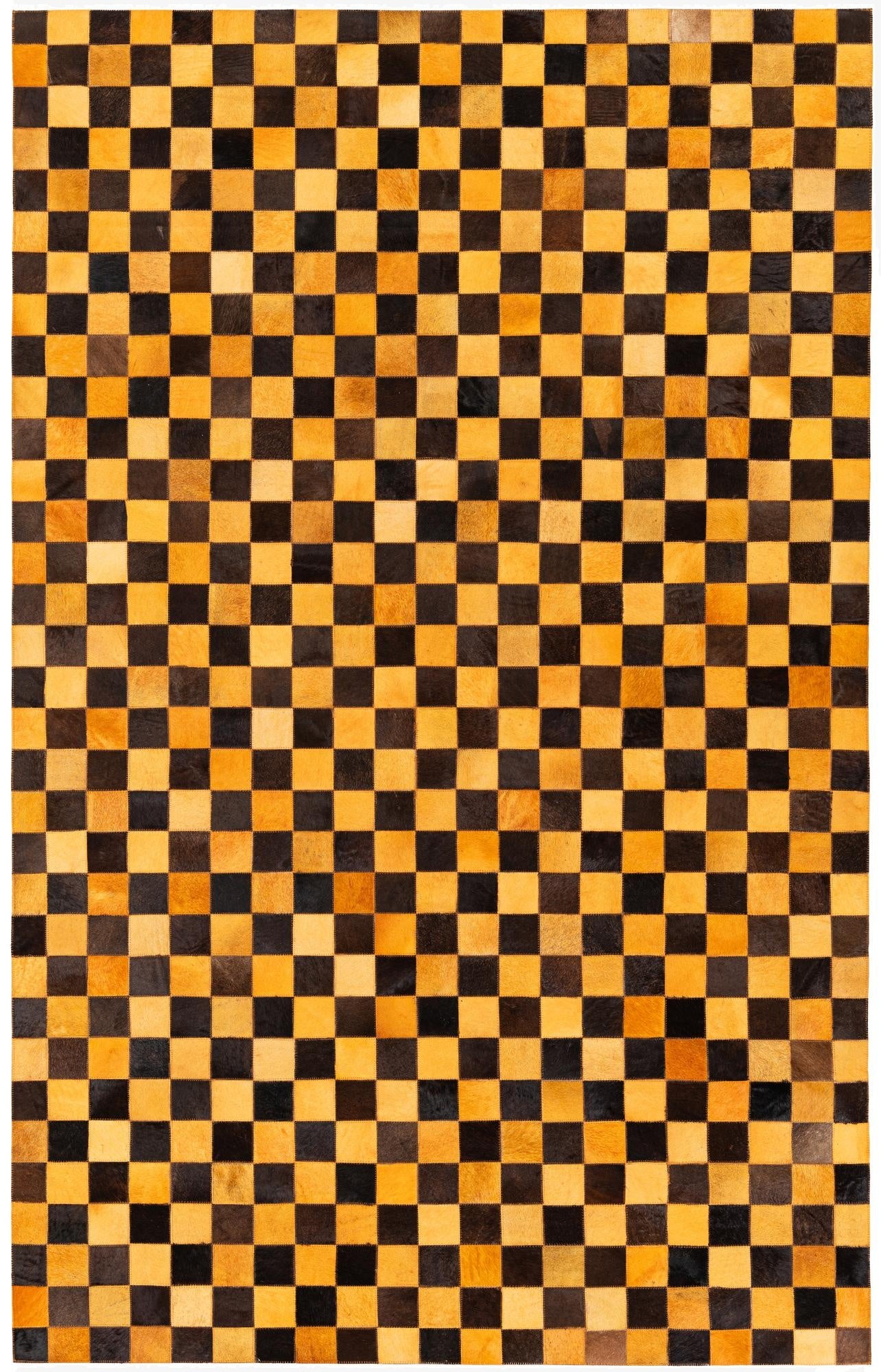 5' 2 x 8' Cowhide Stocks Rug