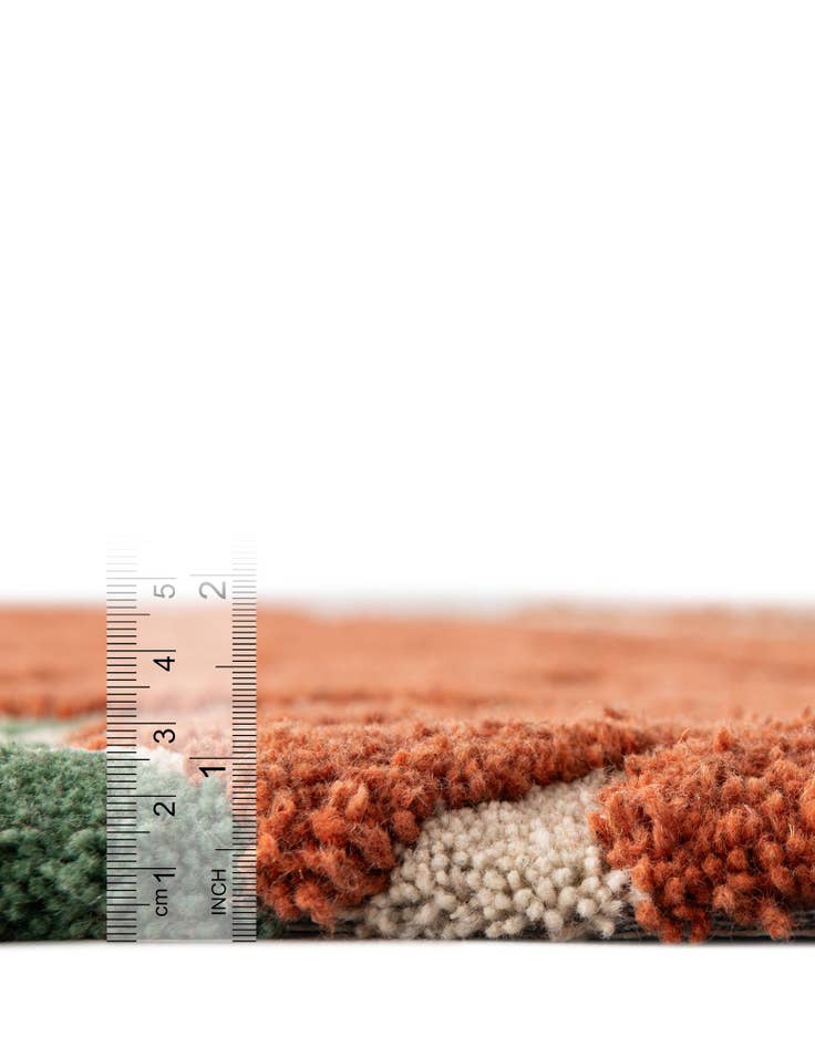 Detail image of 2' x 6' 1 Handtufted Wool Runner Rug