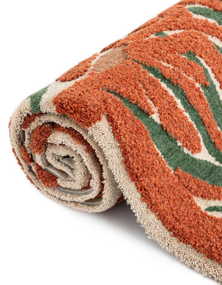 Detail image of 2' x 6' 1 Handtufted Wool Runner Rug