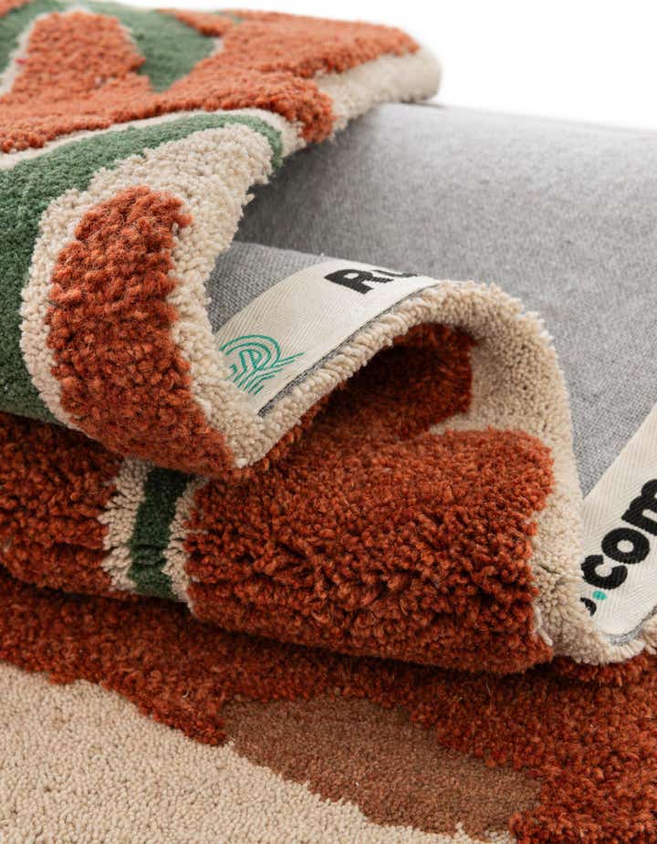 2' x 6' 1 Handtufted Wool Runner Rug