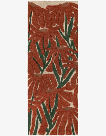 2' x 6' 1 Handtufted Wool Runner Rug