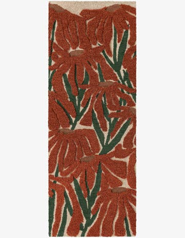 2' x 6' 1 Handtufted Wool Runner Rug