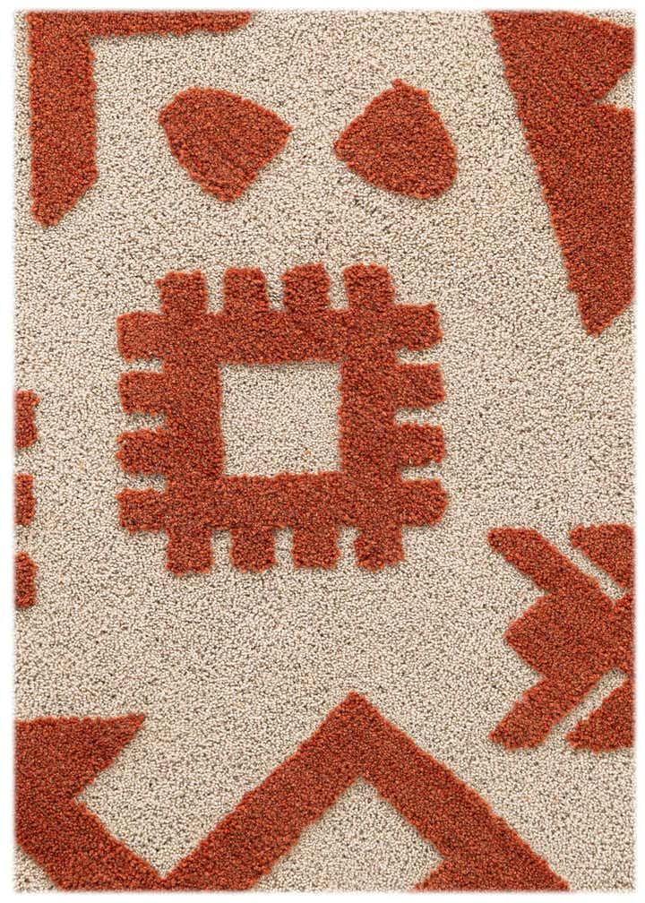 3' 3 x 5' 3 Handtufted Wool Rug