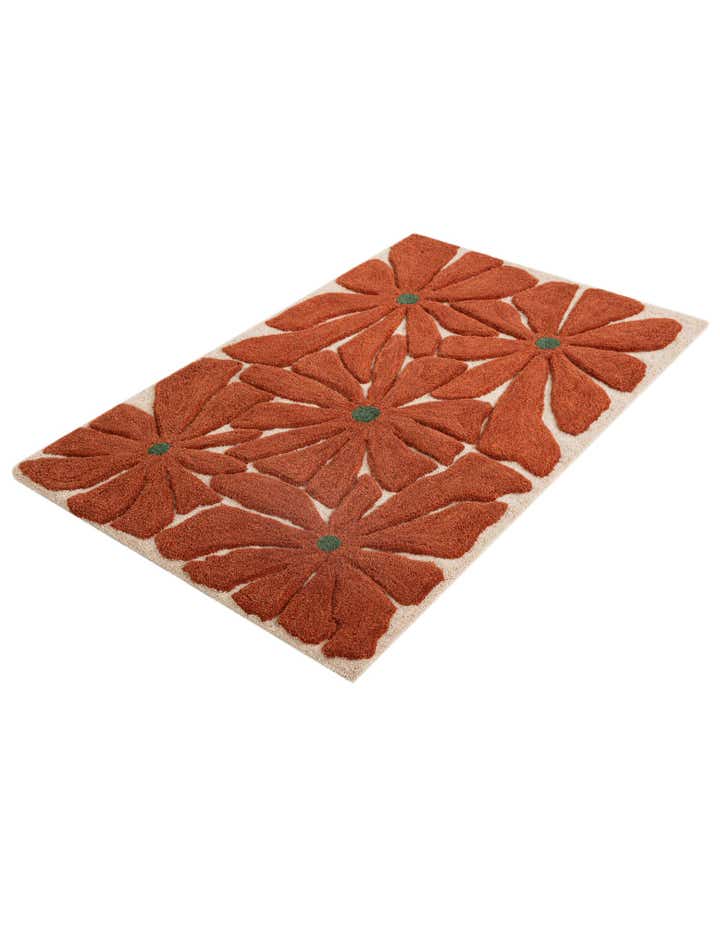 3' 3 x 5' 3 Handtufted Wool Rug