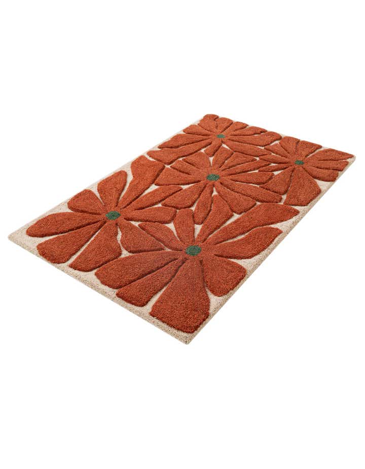 3' 3 x 5' 3 Handtufted Wool Rug