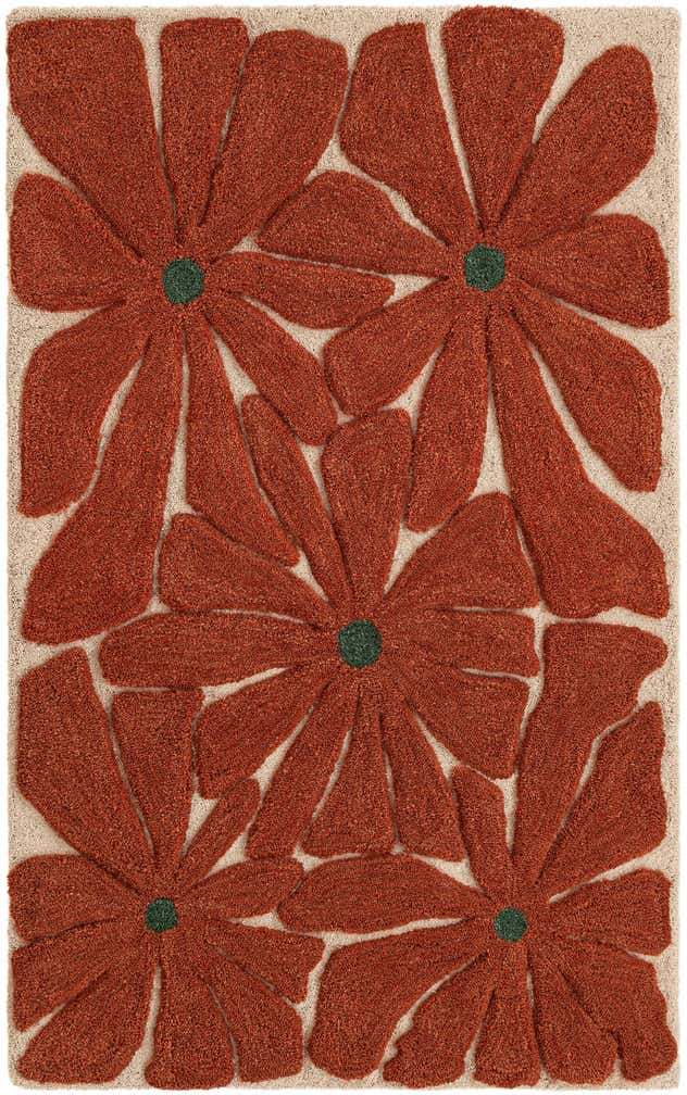 6' 1 x 9' Handtufted Wool Rug