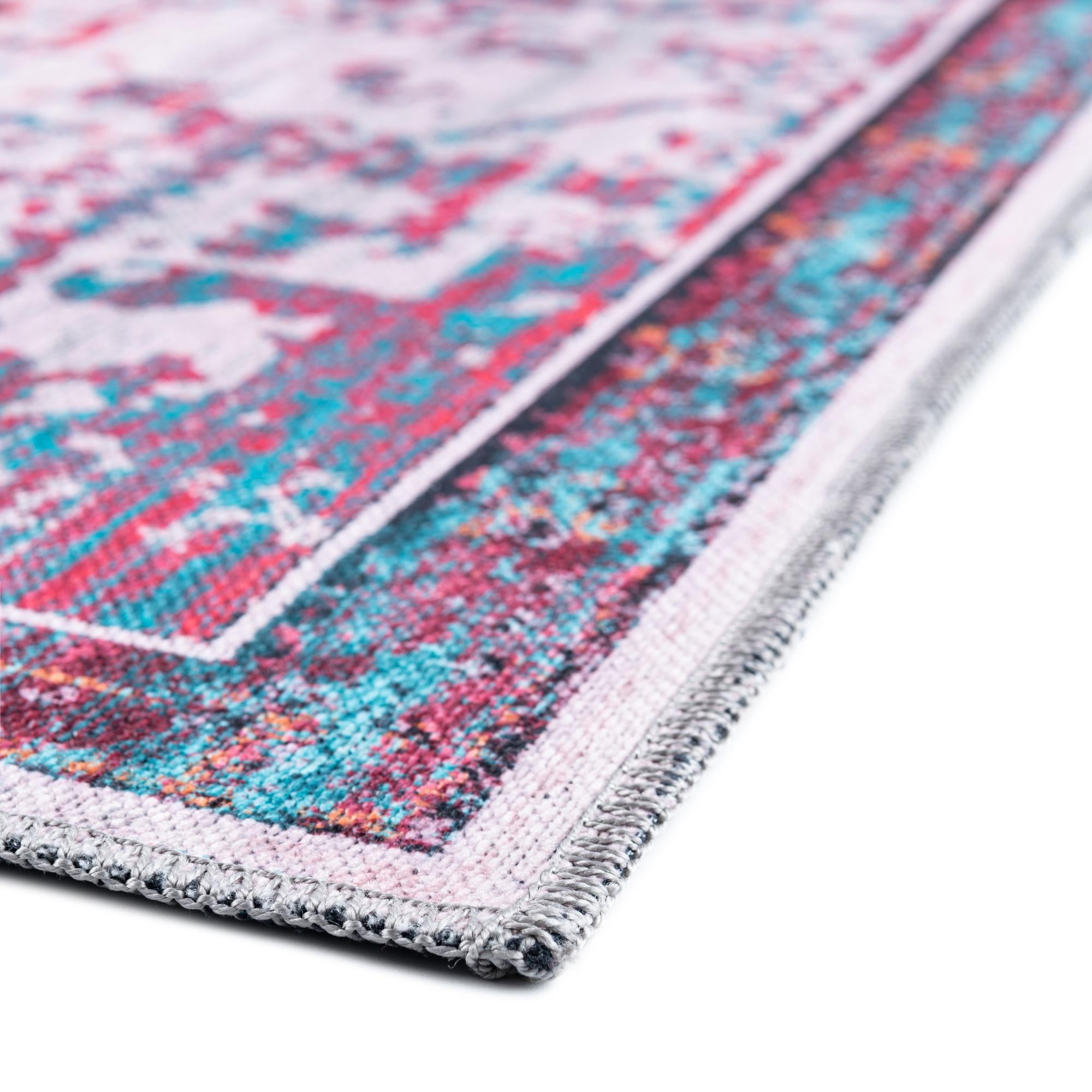 2' 7 x 12' Washable Francesca Runner Rug