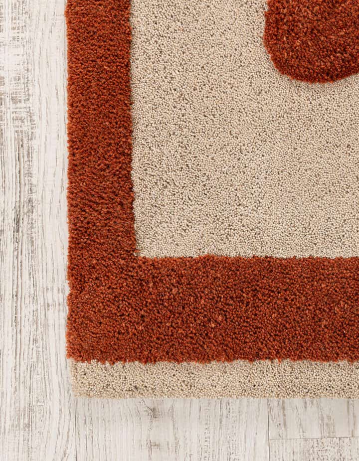 2' x 6' 1 Handtufted Wool Runner Rug