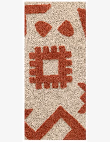 2' x 6' 1 Handtufted Wool Runner Rug