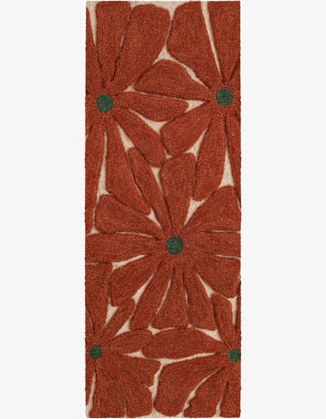 2' x 6' 1 Handtufted Wool Runner Rug