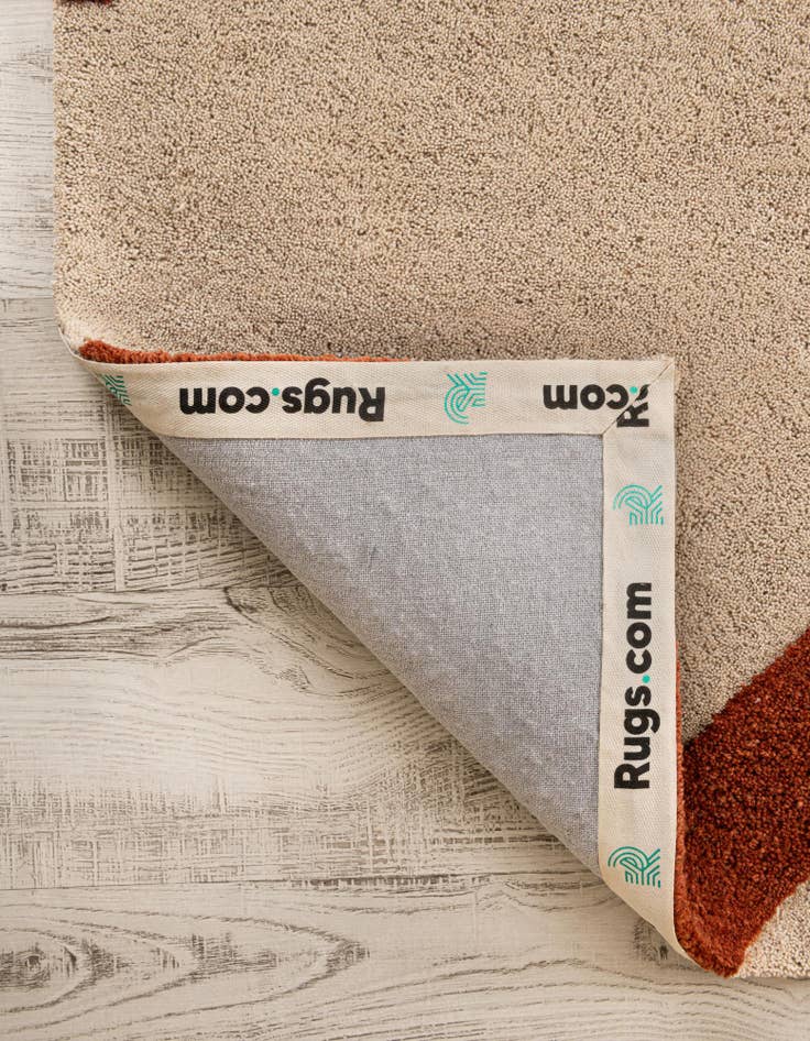 Detail image of 8' x 8' Handtufted Wool Square Rug