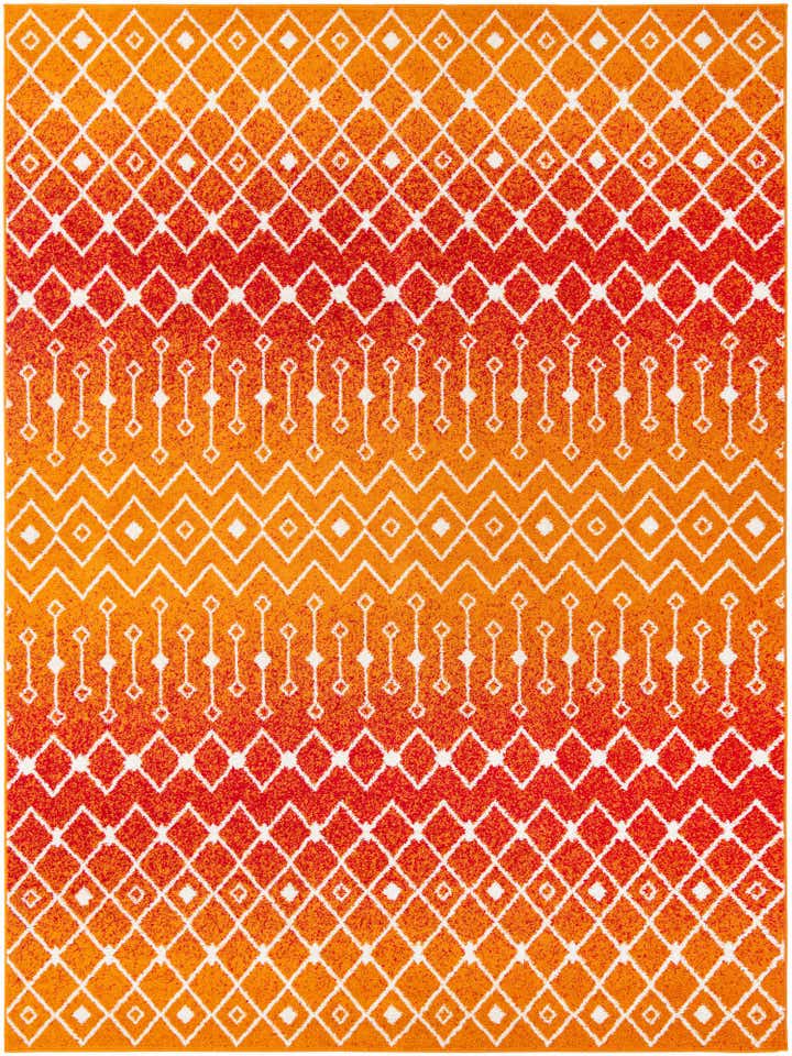 9' x 12' Moroccan Trellis Rug