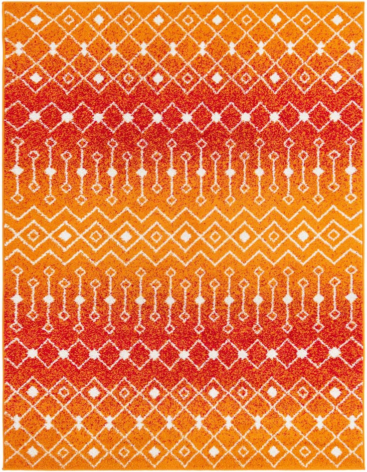 Detail image of 6' x 9' Moroccan Trellis Rug