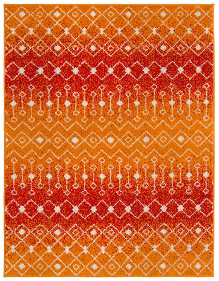 Detail image of 5' 3 x 8' Moroccan Trellis Rug