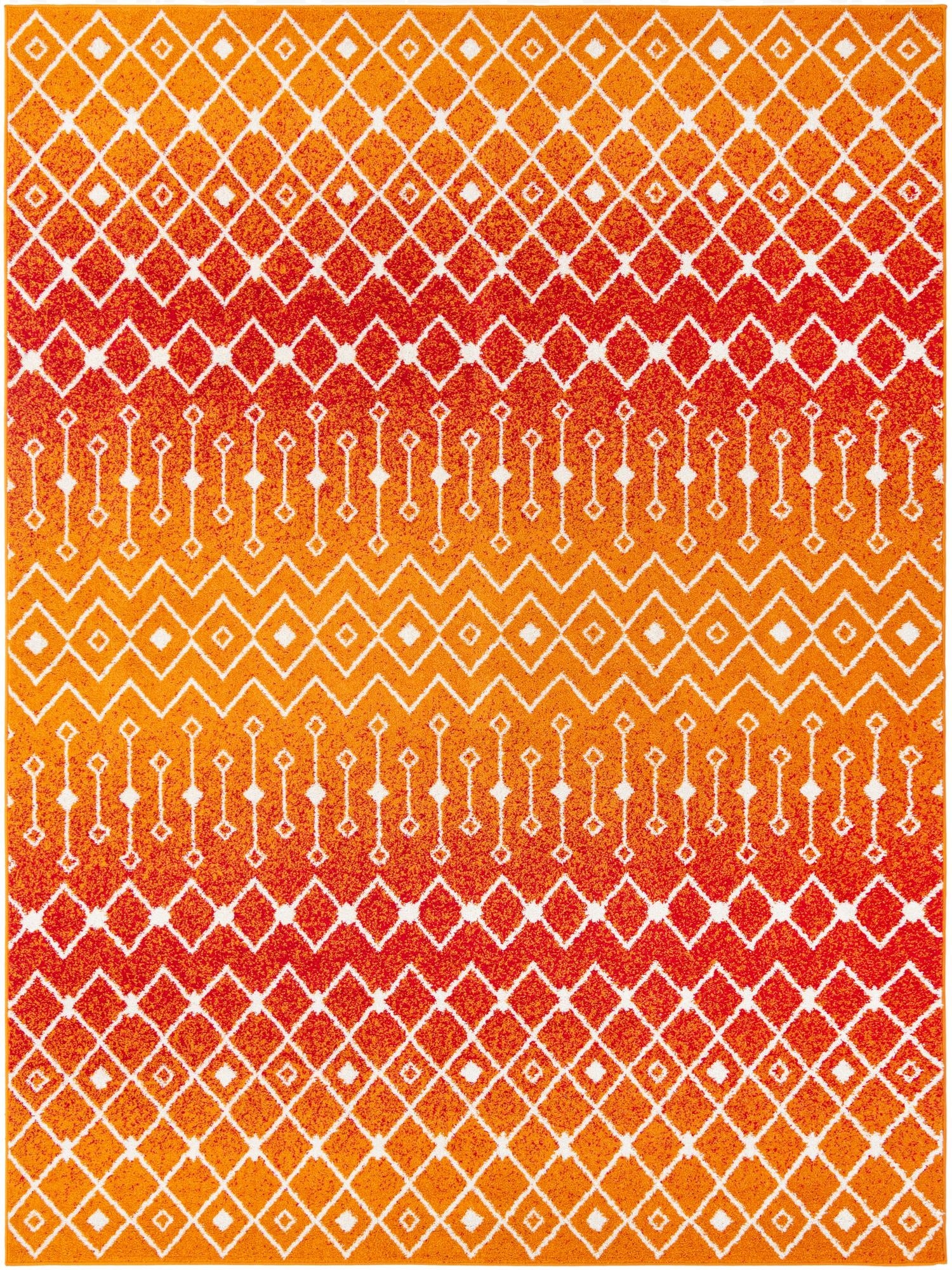 Primary image 9' x 12' Moroccan Trellis Rug