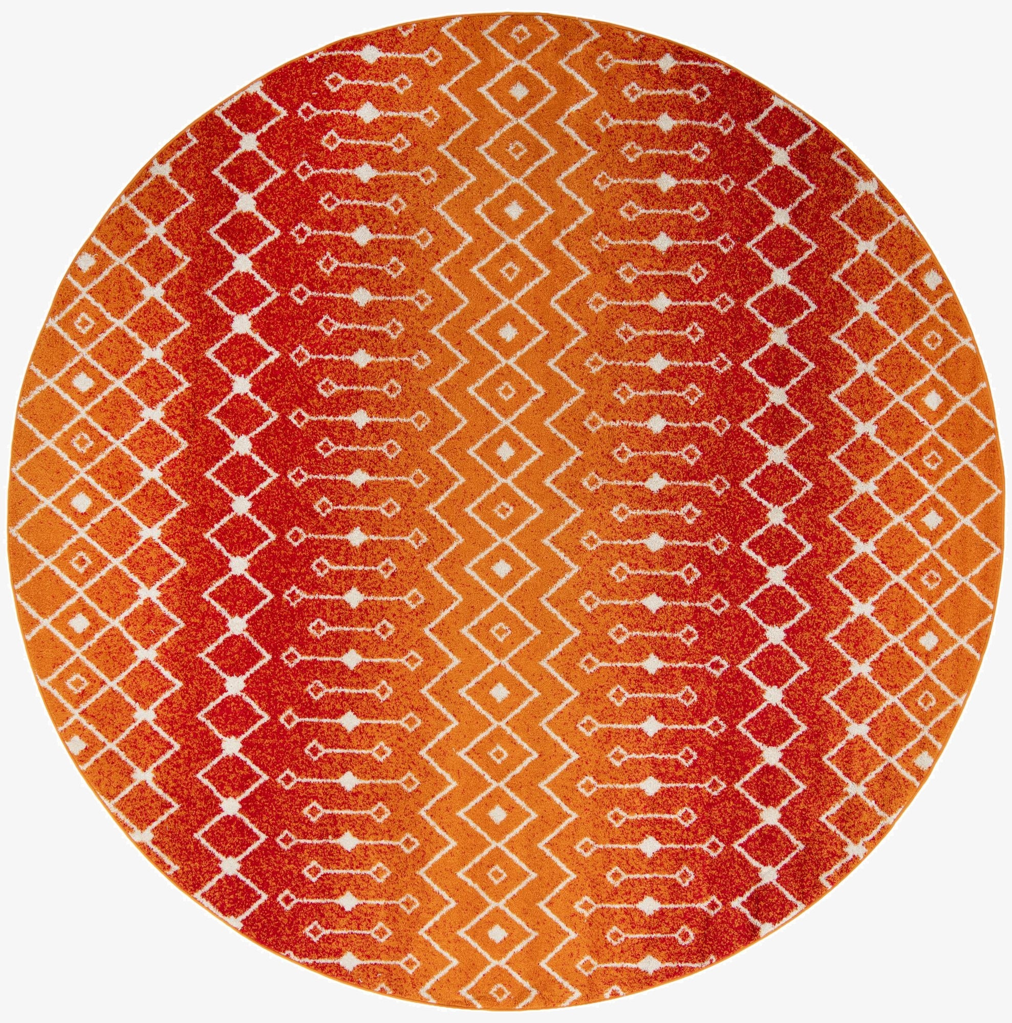 Primary image 10' x 10' Moroccan Trellis Round Rug