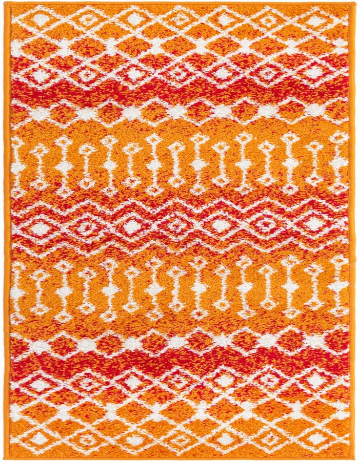 Detail image of 2' x 5' Moroccan Trellis Runner Rug