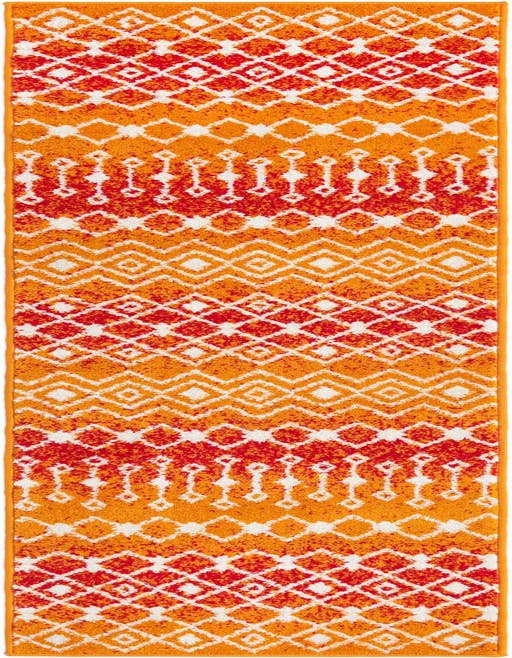 Detail image of 2' x 8' Moroccan Trellis Runner Rug