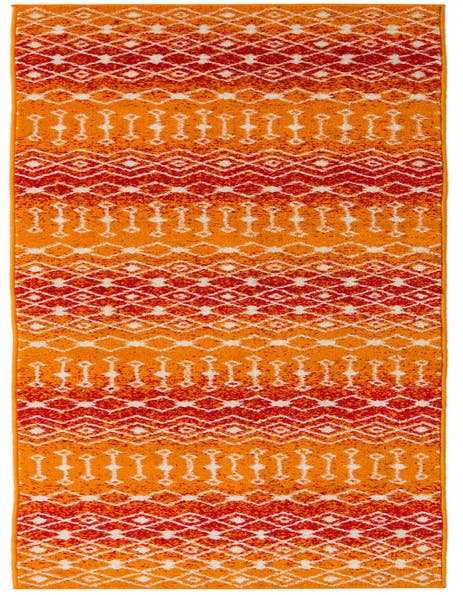 Detail image of 2' 7 x 12' Moroccan Trellis Runner Rug