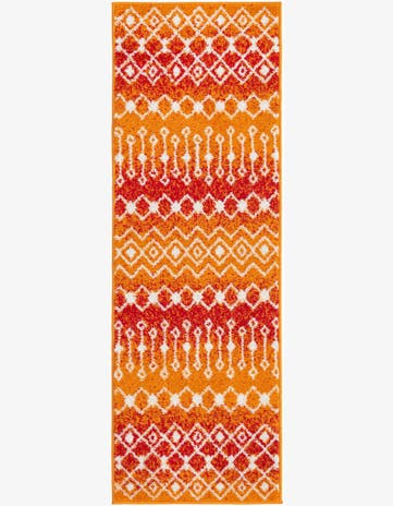 2' x 6' Moroccan Trellis Runner Rug