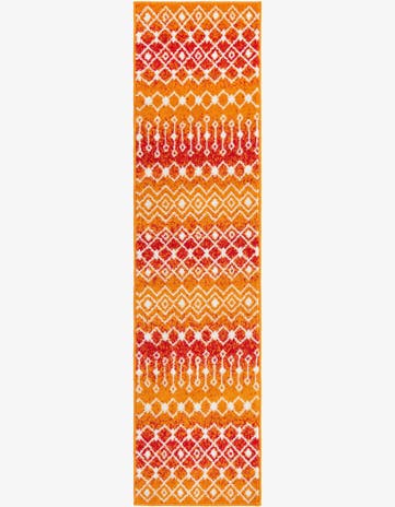 2' x 8' Moroccan Trellis Runner Rug