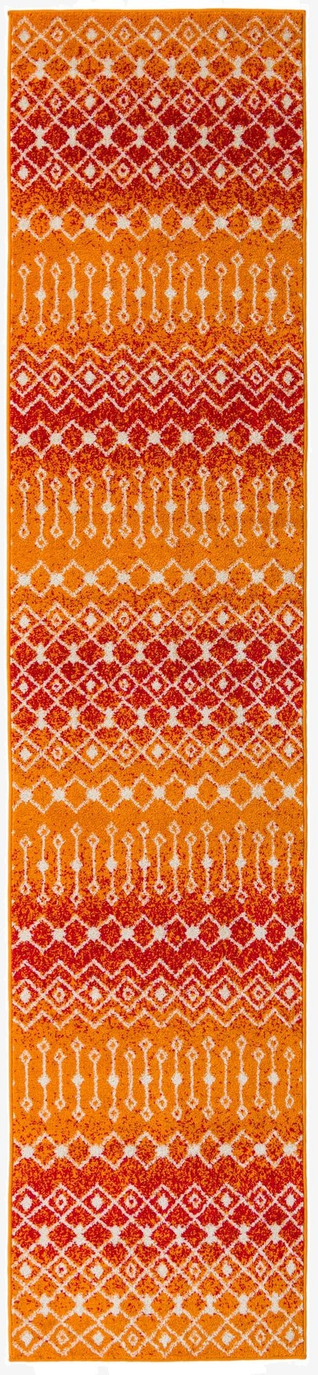 Primary image 2' 7 x 12' Moroccan Trellis Runner Rug