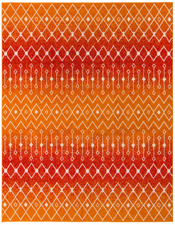 Detail image of 10' x 10' Moroccan Trellis Square Rug