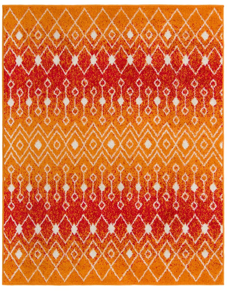 Detail image of 5' 3 x 5' 3 Moroccan Trellis Square Rug